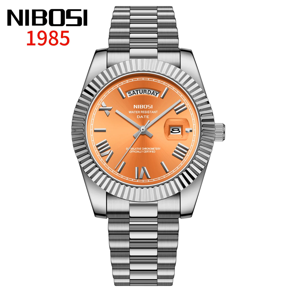 NIBOSI Fashion Quartz Men Watch Top Brand Luxury Wristwatch Day Date Miyota Watch Men Waterproof Steel Male Clock Reloj Hombre