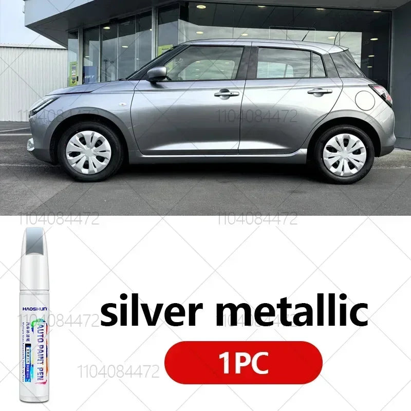Paint Repair Pen Touch Up Scratch Remover DIY Auto Accessories Black White yellow For Maruti Suzuki Swift 2004-2025 ZC83 ZC33 WB