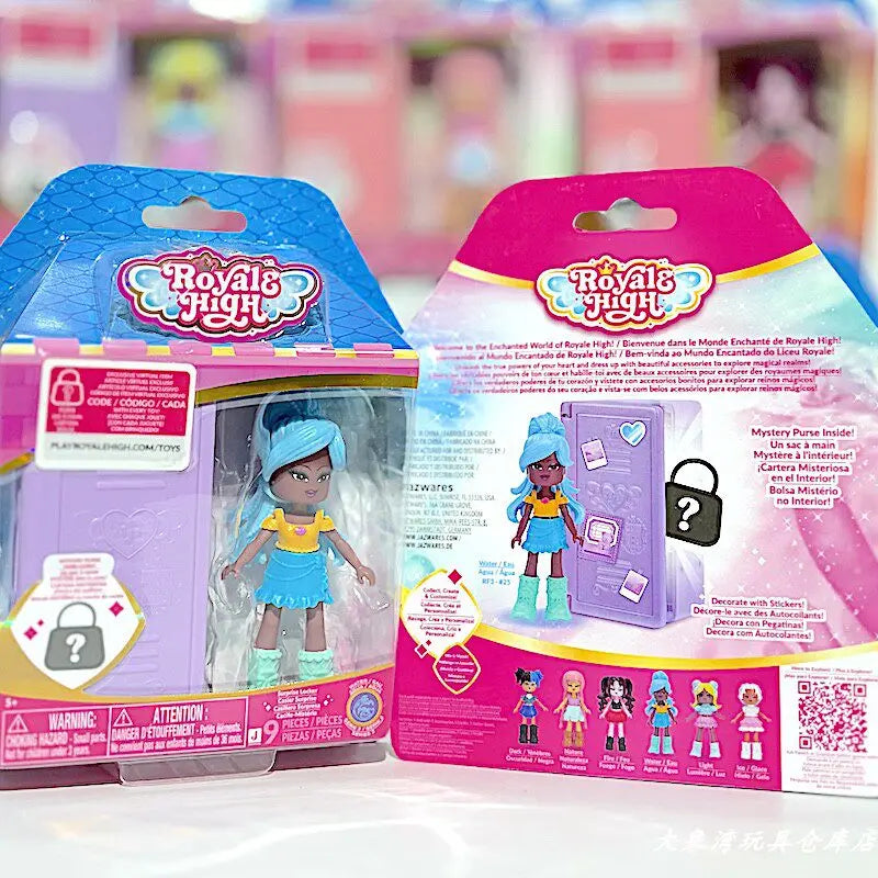 In Stock Royale High Surprise Locker Doll Series 13-inch Replaceable Mystery Bag  Toy