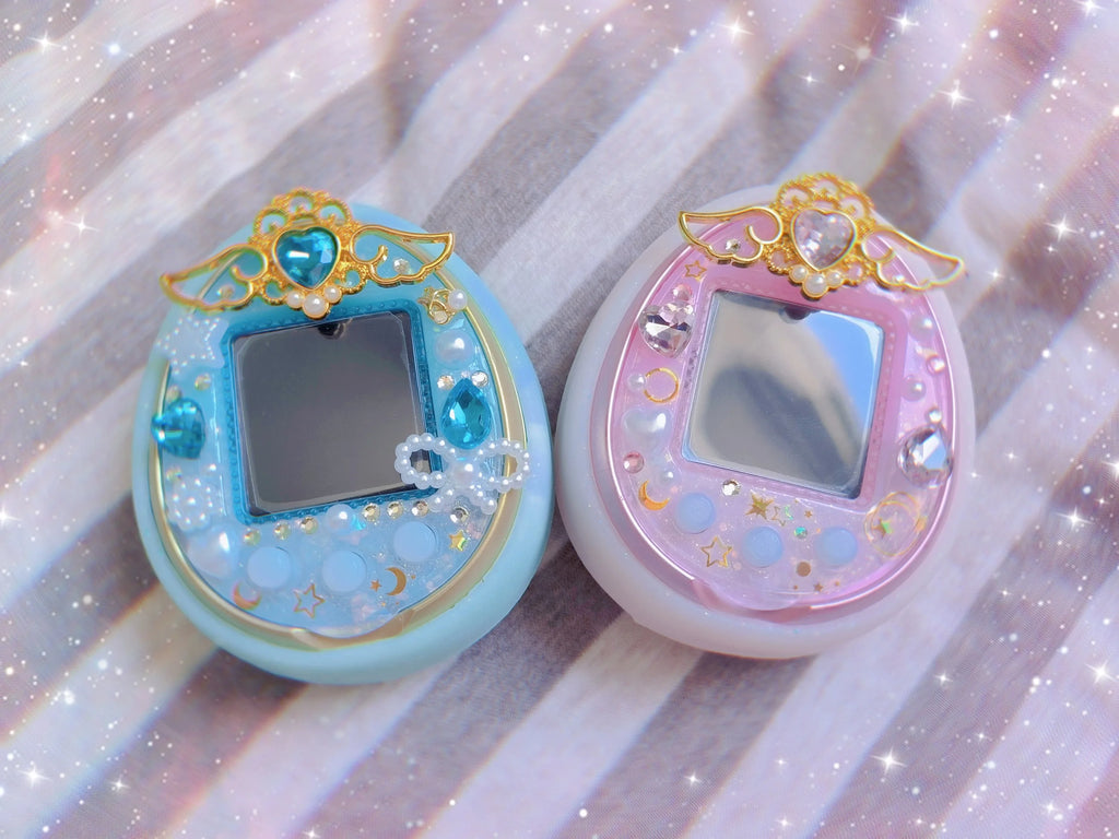 Tamagotchi Uni Electronic Pet Color Panel 4u/4u Paper Soft Film Love Drill Wings Paste The Machine Faceplate Gift