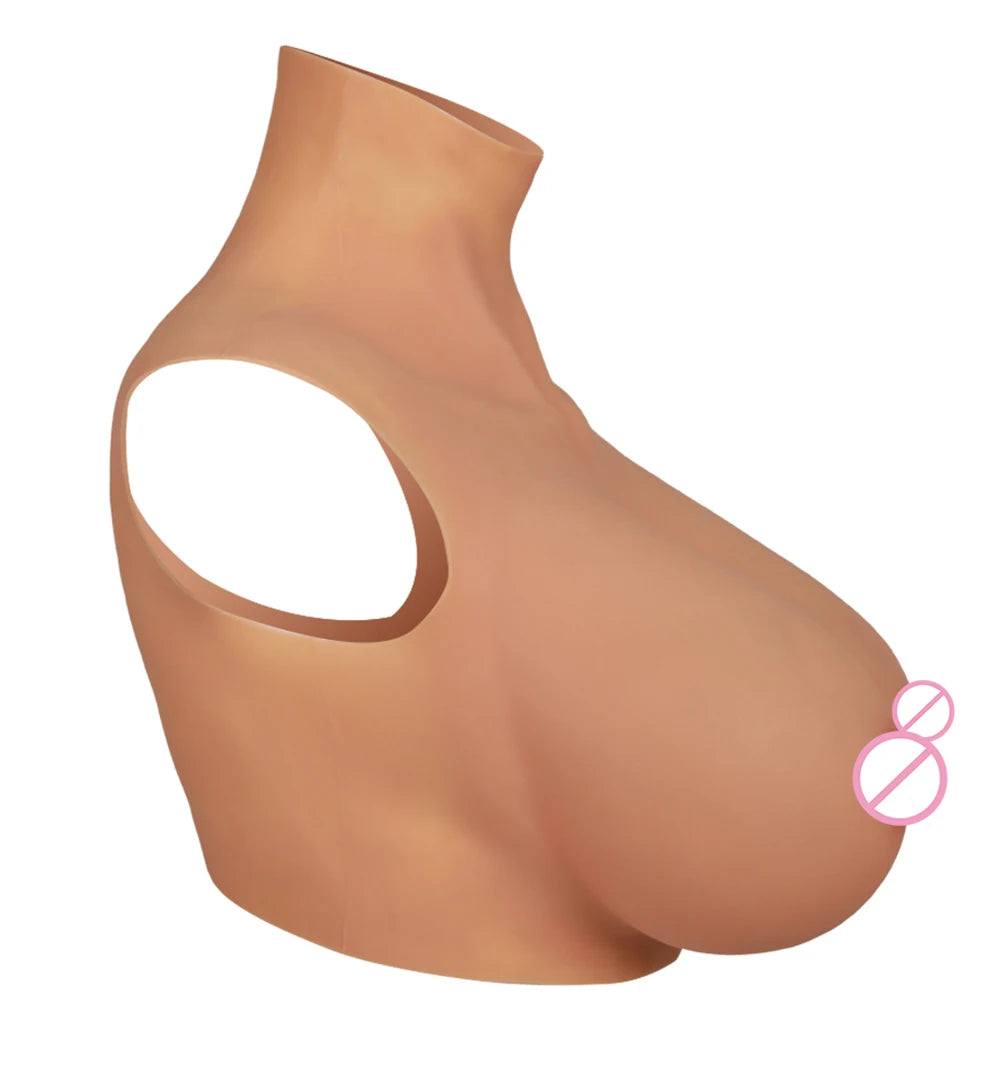 Crossdresser Silicone Fake women body Boobs Breast Forms  Lightweight version Thin version cosplay Drag queen Cross dressing