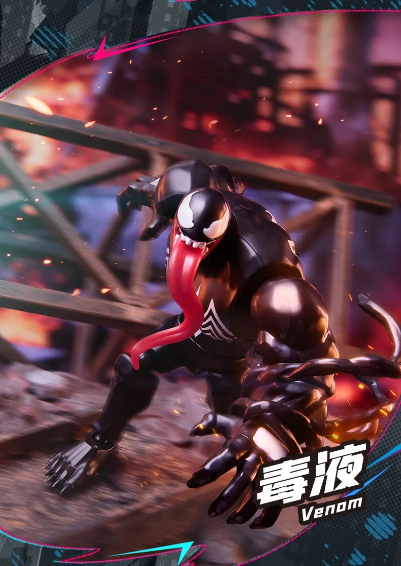 In Stock BLOKEES Marvel Comics Star Edition GV01 GV06 Spider-Man Scarlet Spider Shocker Splicing Toy Model Collection Gift