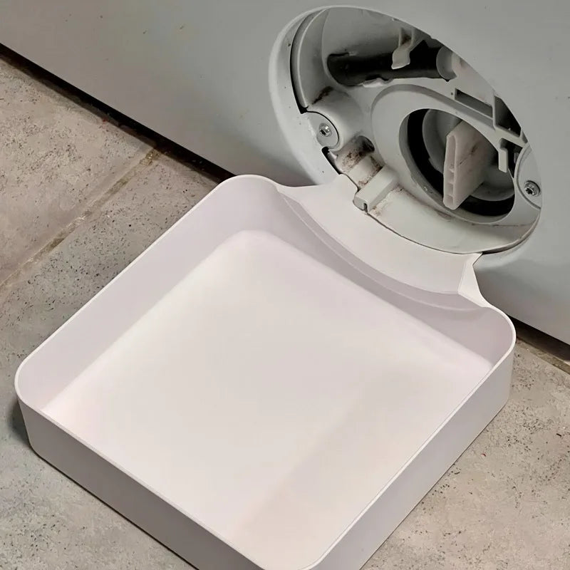 Washing Machine Drain Funnel - Used to Clean the Drip Tray of the Fluff Filter, Preventing Water Leakage in the Laundry Room