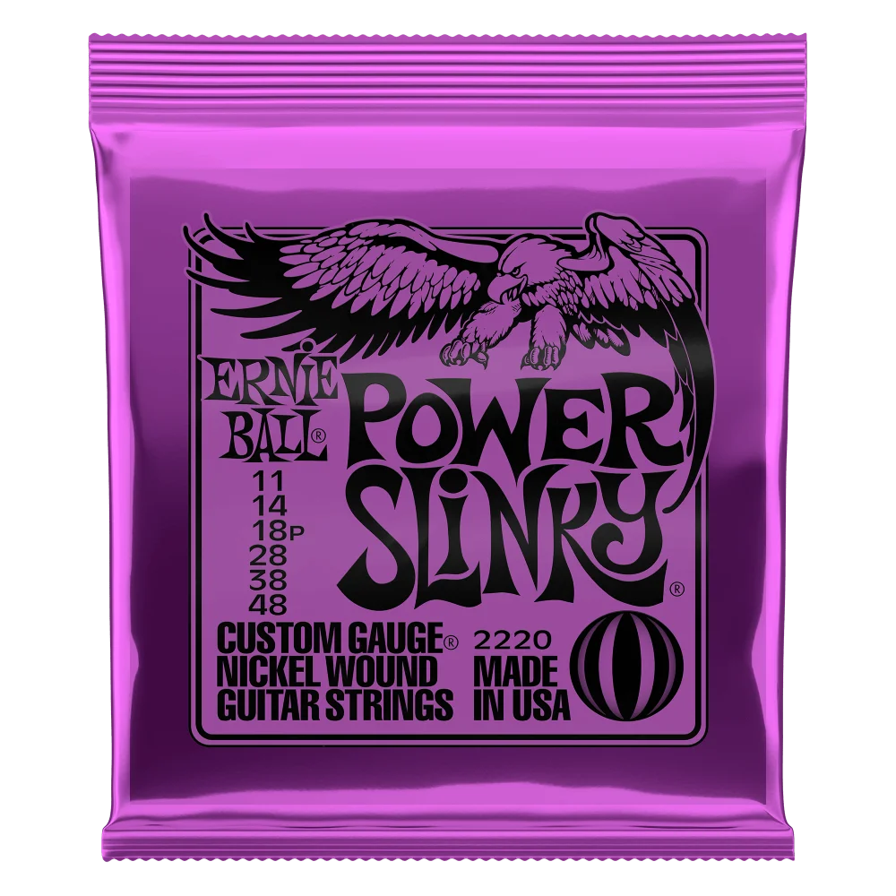 5pc/10pc Ernie Ball Slinky Nickel Wound Electric Guitar Strings – 7-Strings & 8-StringS Available