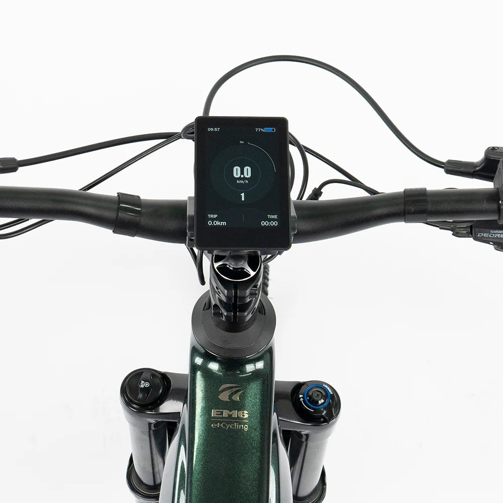 29inch 27.5inch Full Suspension Aluminum E-MTB with Bafang Mid Motor 500W Powerful Assist Electric Mountain Bike