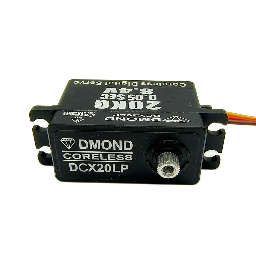 DMOND Low Profile NB DCX20LP 20KG 0.05sec 8.4V Coreless 8.4V IP68 Full Waterproof Servo 1/10 RC Drift Nitro