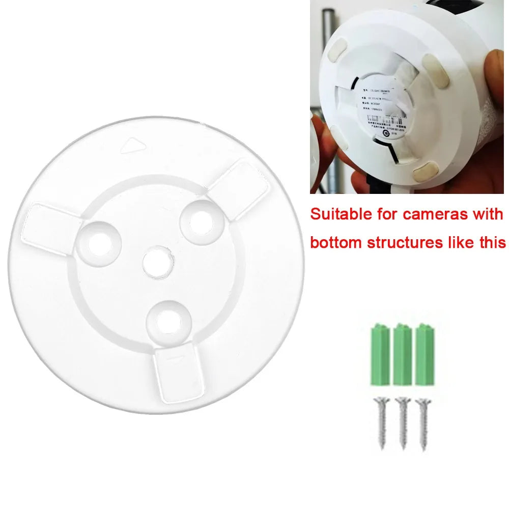 Side / Siding / Ceiling Mount Dome Camera Bracket Support Metal No Punching CCTV Camera Mount for Ezviz TP-LINK
