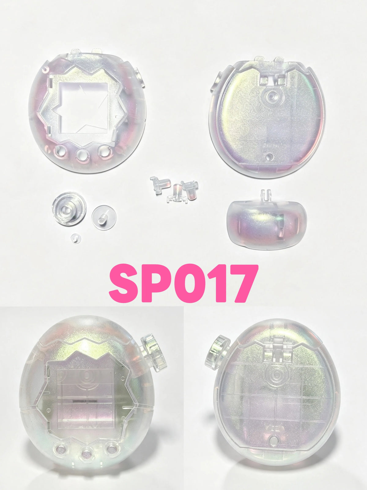 Tamagotchi Paradise Replacement Shell Spray Painted Transparent Protective Case For Electronic Virtual Pet Device