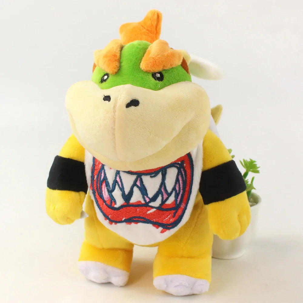 18-20cm Bowser Plush Toys Cartoon  World Cartoon Cute Plushie Anime Birthday Kuba Doll Stuffed Gift Plush Festival Gifts
