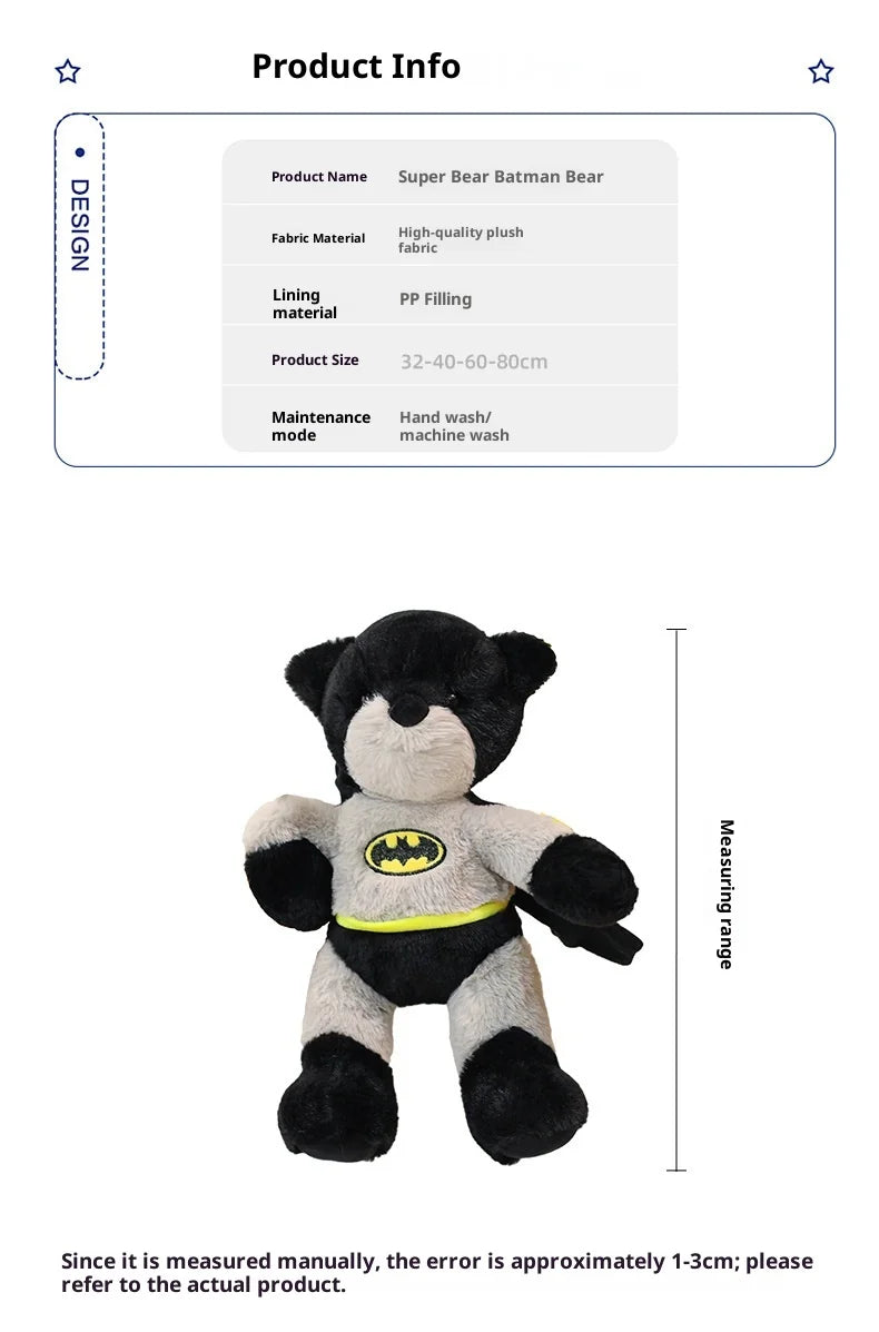 Teddy Bear Plush - Premium Short-Pile Plush with Bunny-Soft Texture, Collectible Stuffed Animal