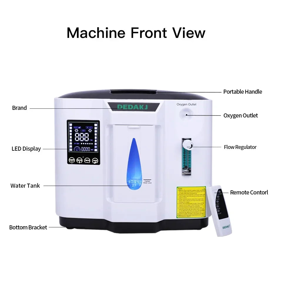 Oxygen Machine Veterinary Household Cash Commodity 1-7L Pet Oxygen Generator Animal
