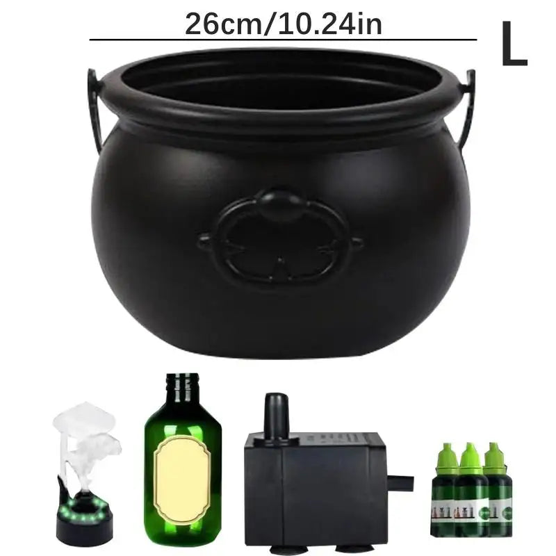 Halloween Black Bowl Magic Float Bottle And Diffuser Horror House Decoration Hocus Pocus Party Scary Props Halloween Decor