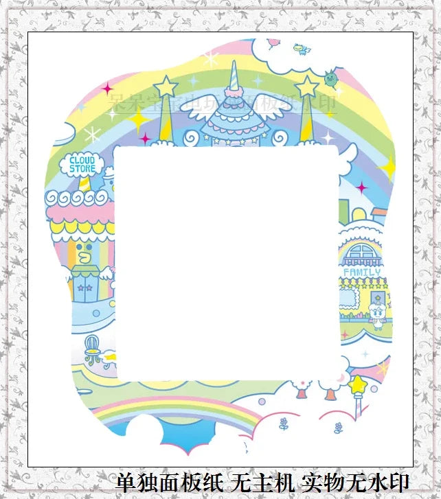 Bandai Tamagotchi Uni Electronic Pet Color Panel Film Panel Paper Soft Film Directly Paste  The Machine Without Disassembling It