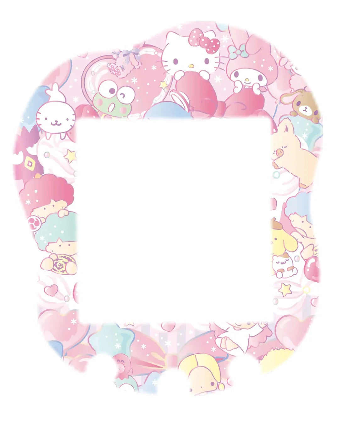 Bandai Tamagotchi Uni Electronic Pet Color Panel Film Panel Paper Soft Film Directly Paste  The Machine Without Disassembling It