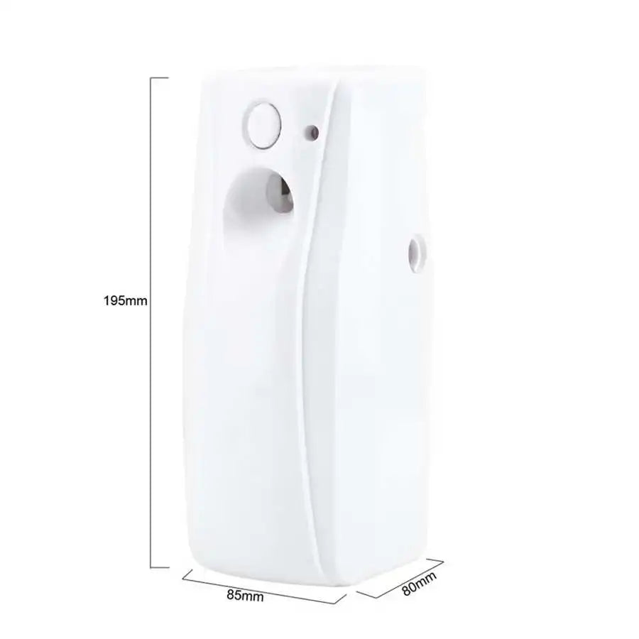 Indoor Wall Mounted Automatic Air Freshener Fragrance Aerosol Spray Dispenser with Light Sensor