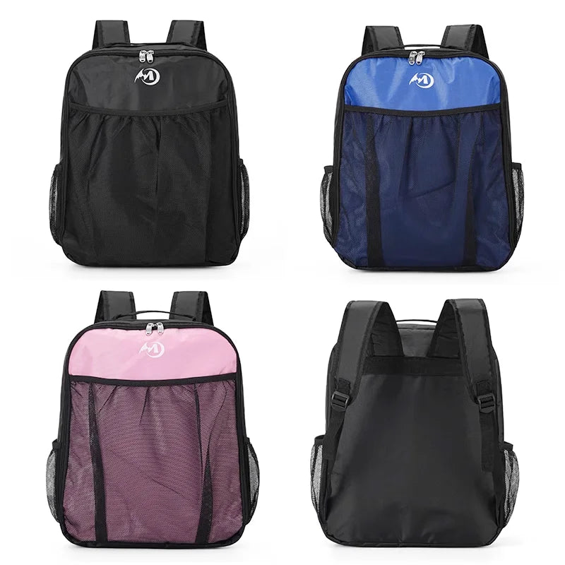 Inline skate bag speed skate bag backpack children adult M L size 30-47 size