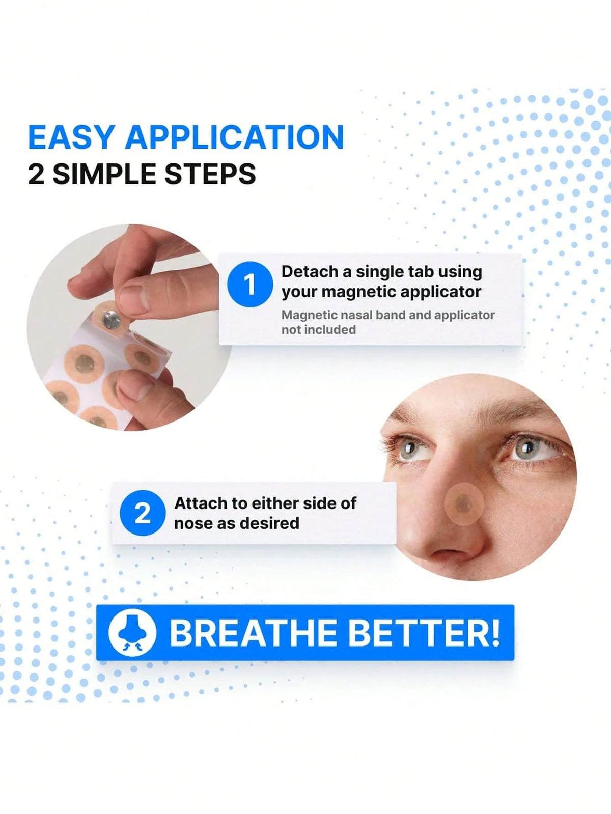 Physical Nasal Dilator Set – Anti‑Snoring Nose Clips with Strips, Widen Nasal Passages & Boost Airflow, Enhance Sleep Quality at Night