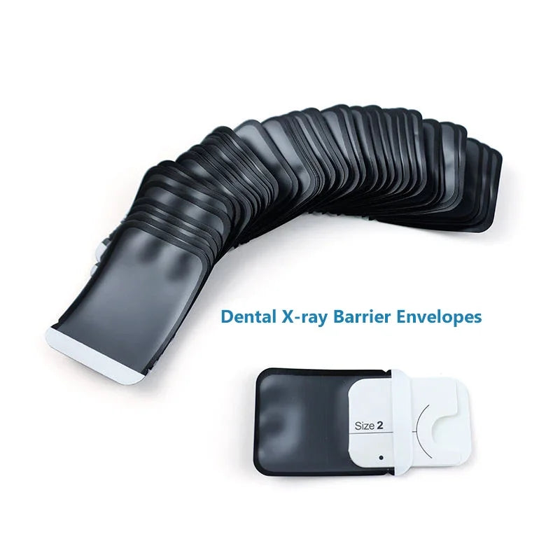 1000Pcs Dental X-ray Film Barrier Envelopes #0 #1 #2 #3 #4 Digital Scan Phosphor Plate Protective Pouch Cover Dentistry Material