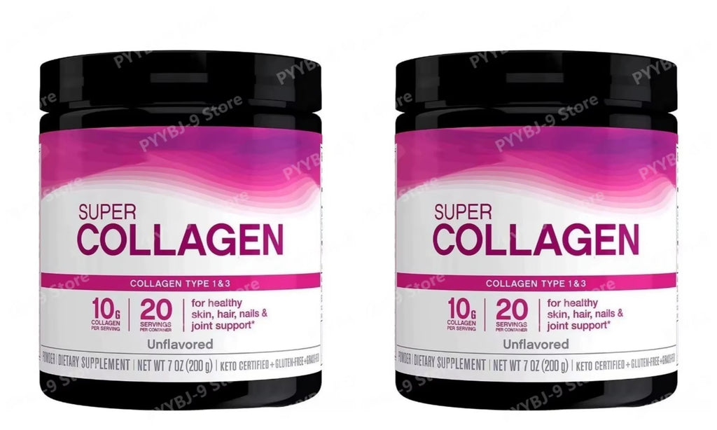 Collagen Protein Powder Unflavored High Protein Supplement Daily Nutrition Drink Mix 200g