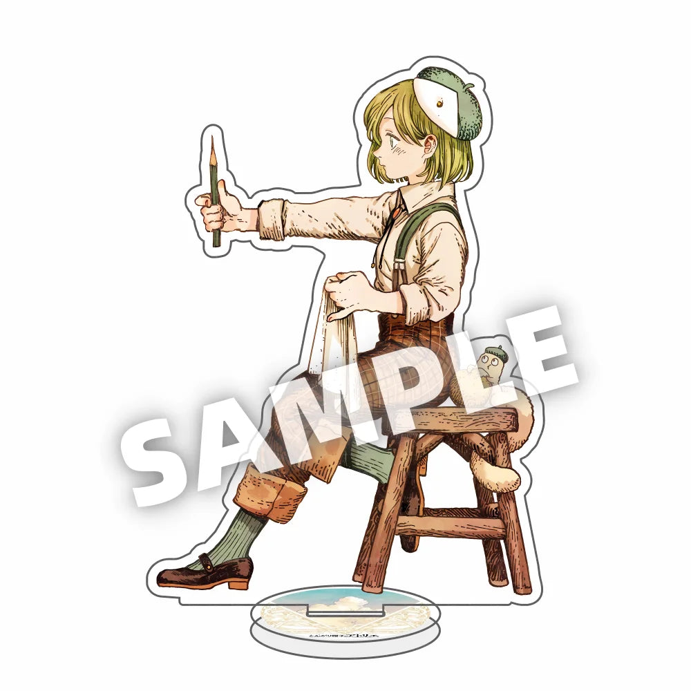Witch Hat Atelier Anime 15CM cute Keychain Acrylic Stand Model Cosplay Characters Ornament Accessories Collection Goods Gifts