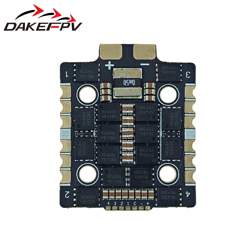 DAKEFPV F7 MINI Flight Stack F7 MINI Flight Controller 55A/60A/70A Mini ESC 20x20mm for FPV Drone