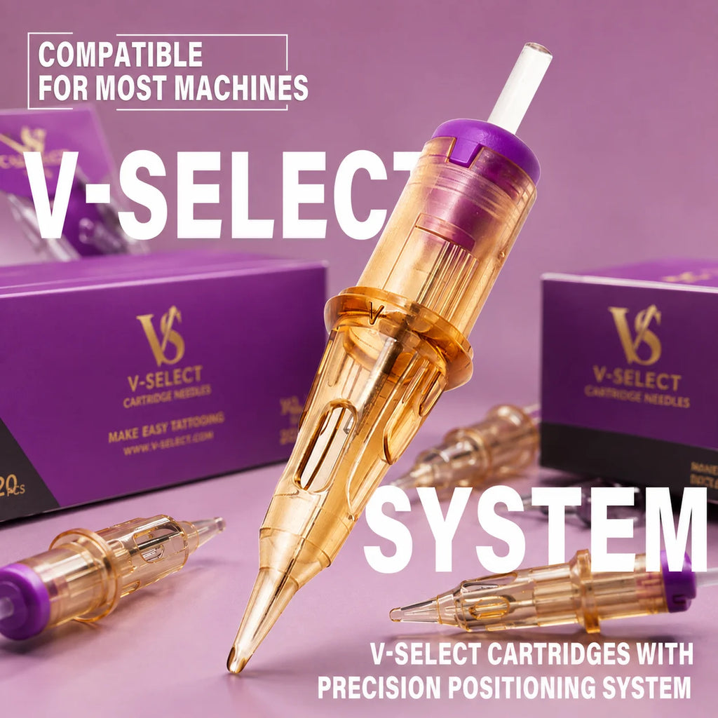 EZ Cartridge Tattoo Needles PMU SMP V Select  Micropigmentation Permanent Make-Up Eyelinver Lips Eyebrows Microblading