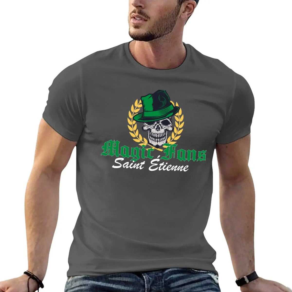 Ultras Magic Fans - Saint-étienne Magic Fans - Saint étienne T-Shirt sublime korean fashion anime clothes mens designer clothes