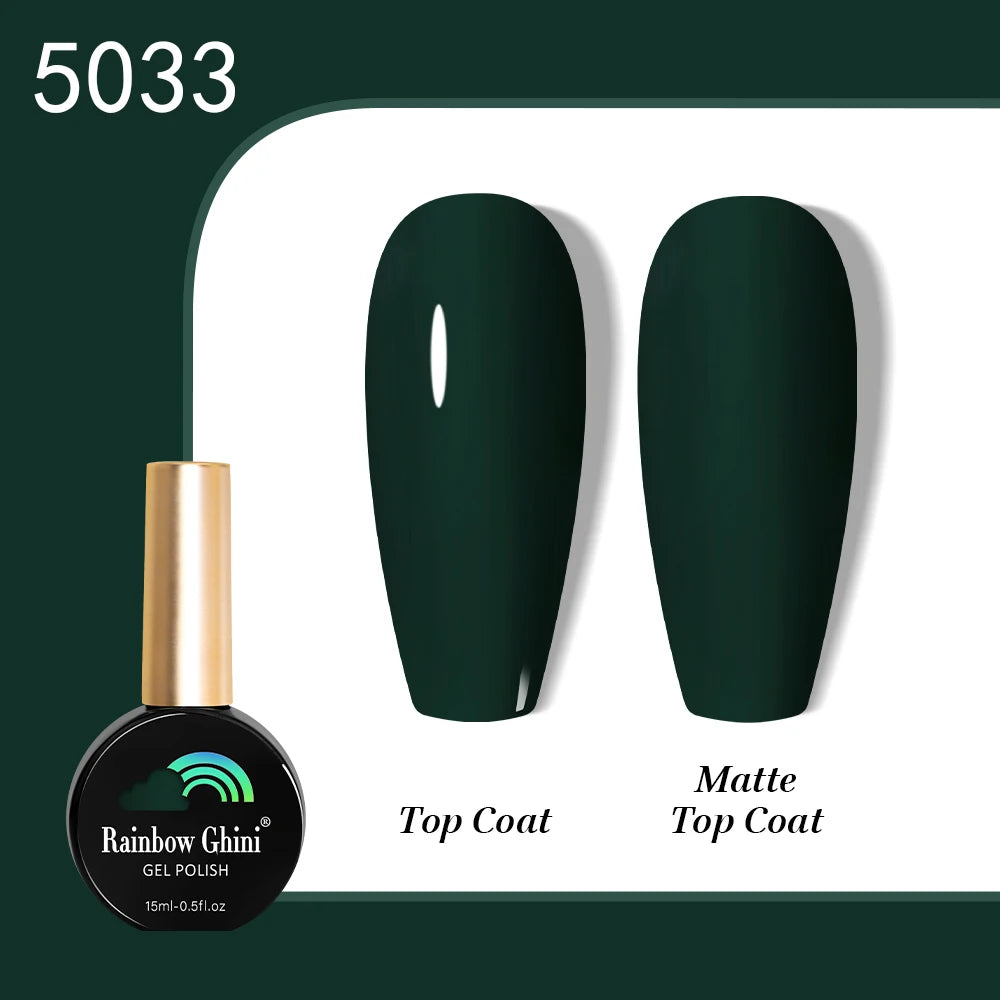 RG 15ML HEMA&TPO FREE Summer Series Fluorescent Gel Polish in Sporty Style Y2K Nail Polish Suitable for Parties Nail Art UV Gel