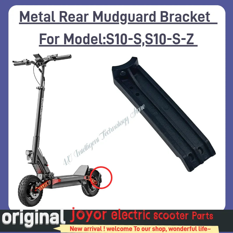 Genuine JOYOR S-Series Metal Rear Fender Bracket - S10/S10-S-Z  Original Mudguard Fixing Arm for Electric Scooter