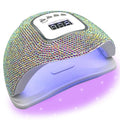 UV Light for Nails Rhinestone Nail Dryer Lamp Maquina De Unha Em Gel LCD Display 45 Led Beads 4 Timer Setting Nail Art Tools