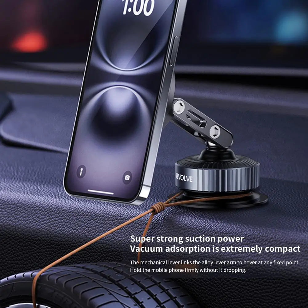 Car Phone Holder Vacuum Suction Foldable Phone Navigation Holder Car Magnetic Support Holder Universal Holder