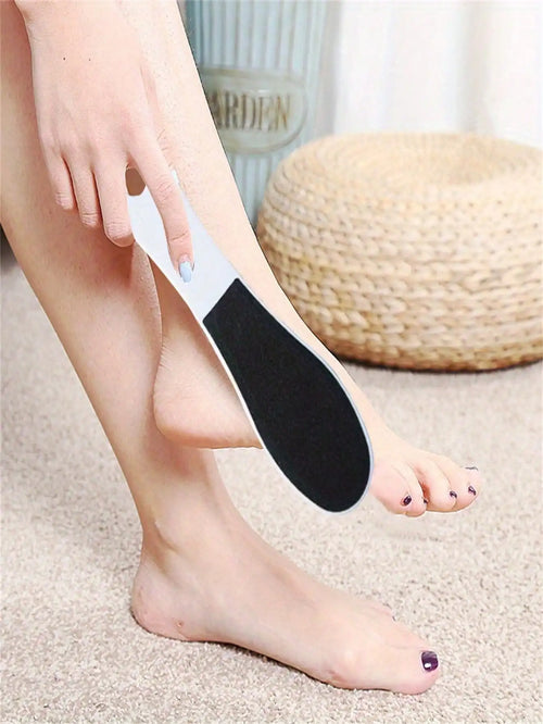 10 Double-Sanded Foot Files, Coarse and Fine Grinding, Double-Sided Foot Scraper, Soft Foot Scab Remover, Foot Care Heel Scrub
