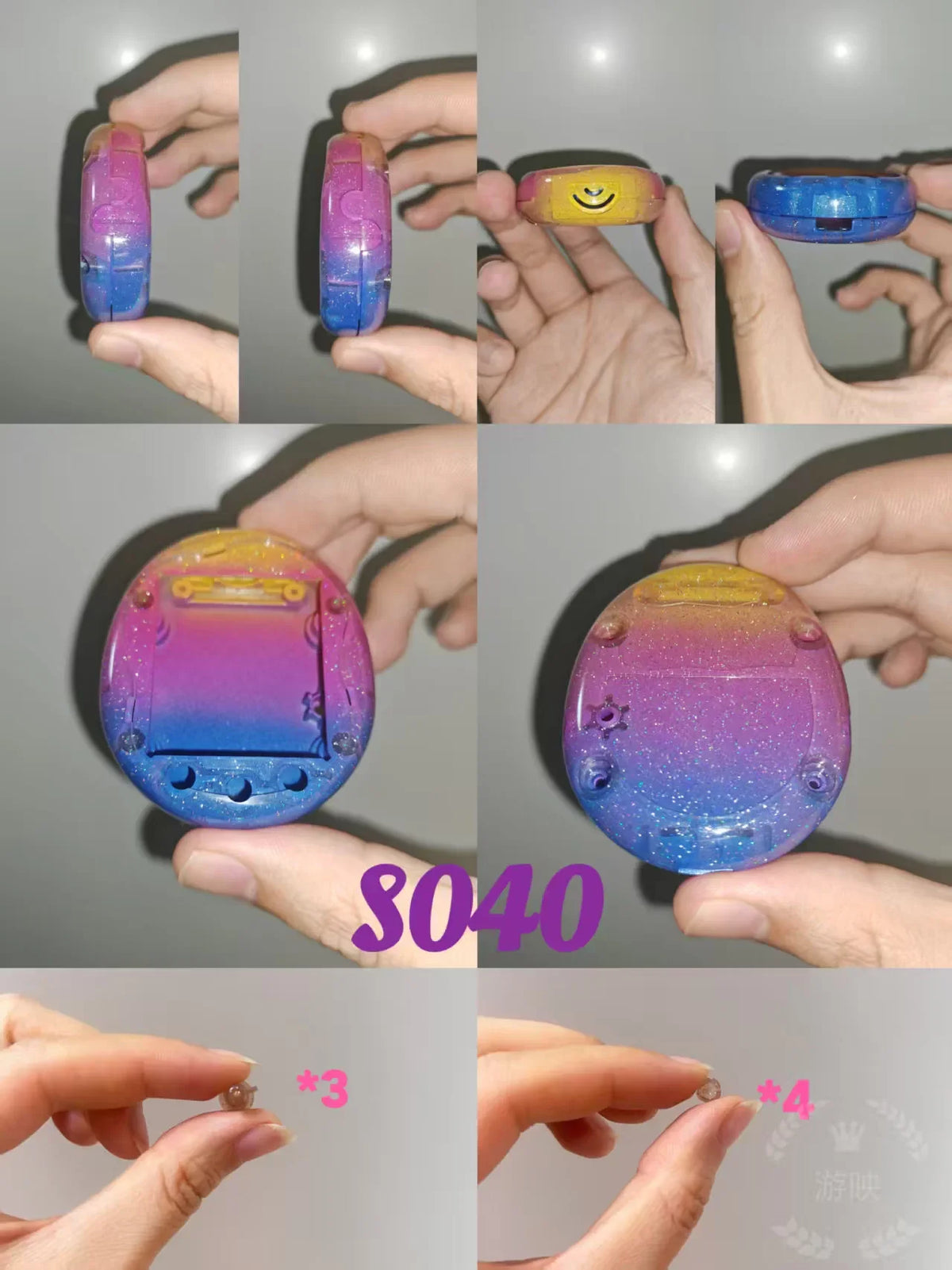 New Bandai Tamagotchi Uni Replacement Shell / Custom Shell Fashionable Colorful Modification Case