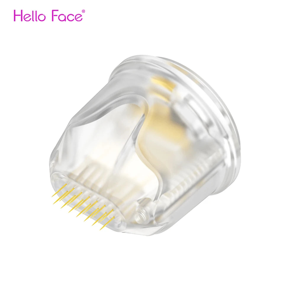 10PCS Dr. Pen Q1s Hello Face Q2 Cartridge Replacement Parts Nano 9Pin 14Pin 25Pin Microneedling Pen Titanium Kit ≤0.25mm Needle