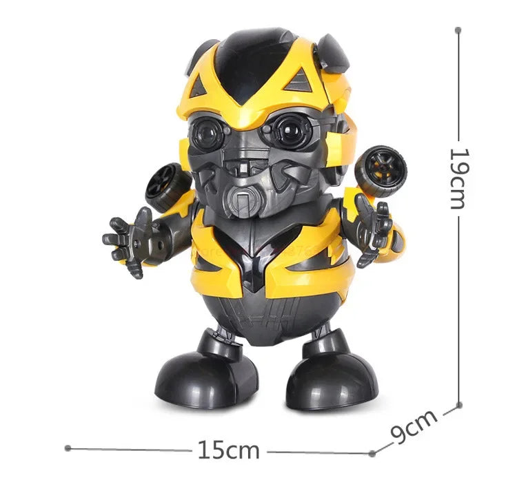 New 19cm Music, Lighting, Electric Dancing Robot Toy, Birthday And Holiday Gift