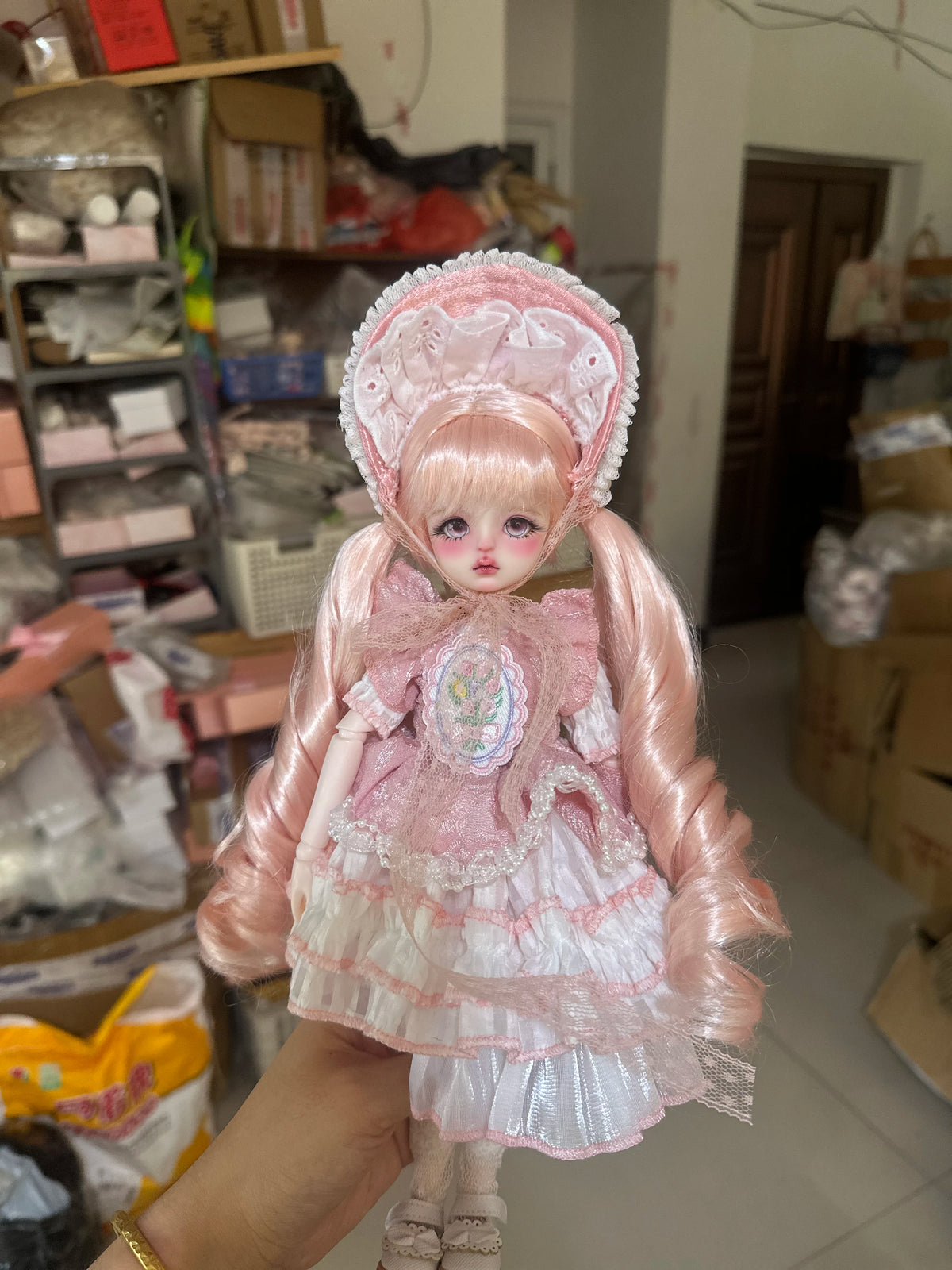 1/6 BJD MJD Doll 30cm 22 Joints Lolita Style Customizable Makeup Changeable Outfit Anime Princess Girls Toy Gift