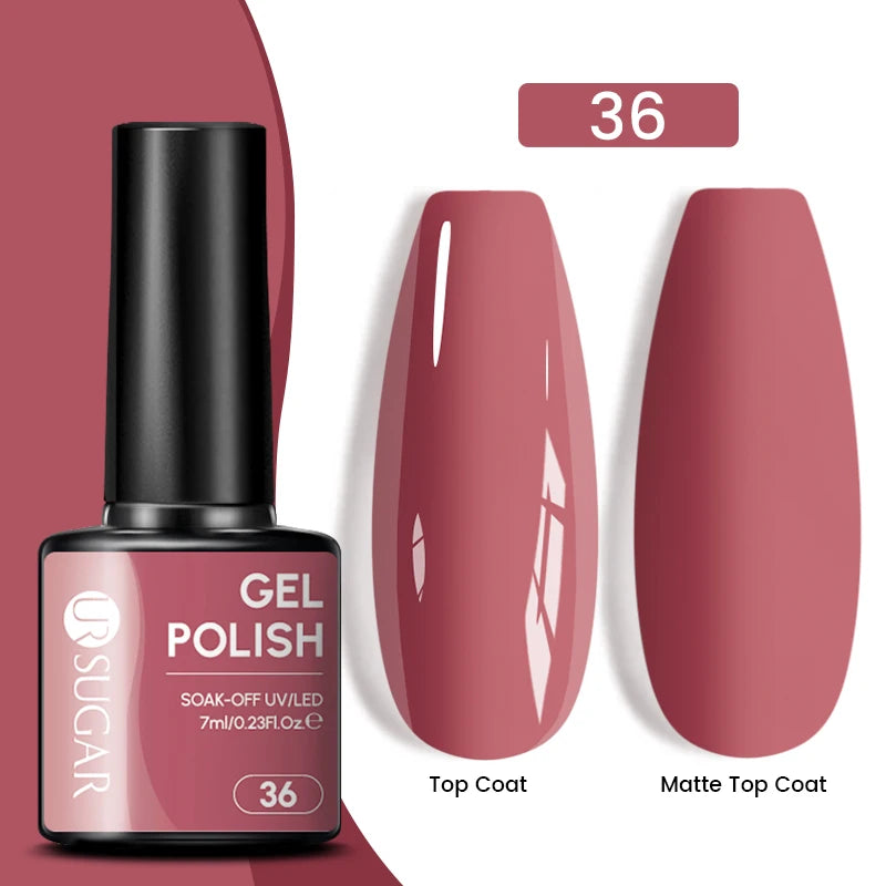 UR SUGAR 7.5ml Reflective Magnetic Gel Nail Polish Glitter Silver Pink Magnet Gel Soak Off UV LED Nail Manicure Varnish UV Gel
