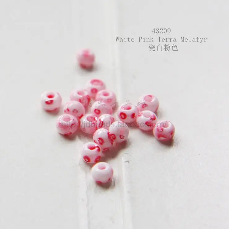 DIY Supply-10 Grams Czech Glass Preciosa 6/0 Seed Beads - Size 6 (6C3)