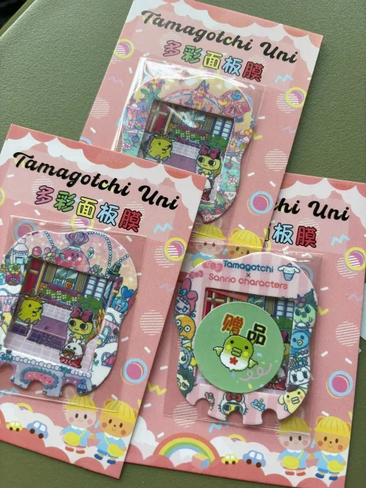 Bandai Tamagotchi Uni Electronic Pet Color Panel Film Panel Paper Soft Film Directly Paste  The Machine Without Disassembling It
