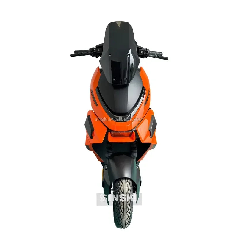 EEC Certified Electric Scooter Motorcycle 3000W Brushless Motor 90Km Range electric delivery motorcycle