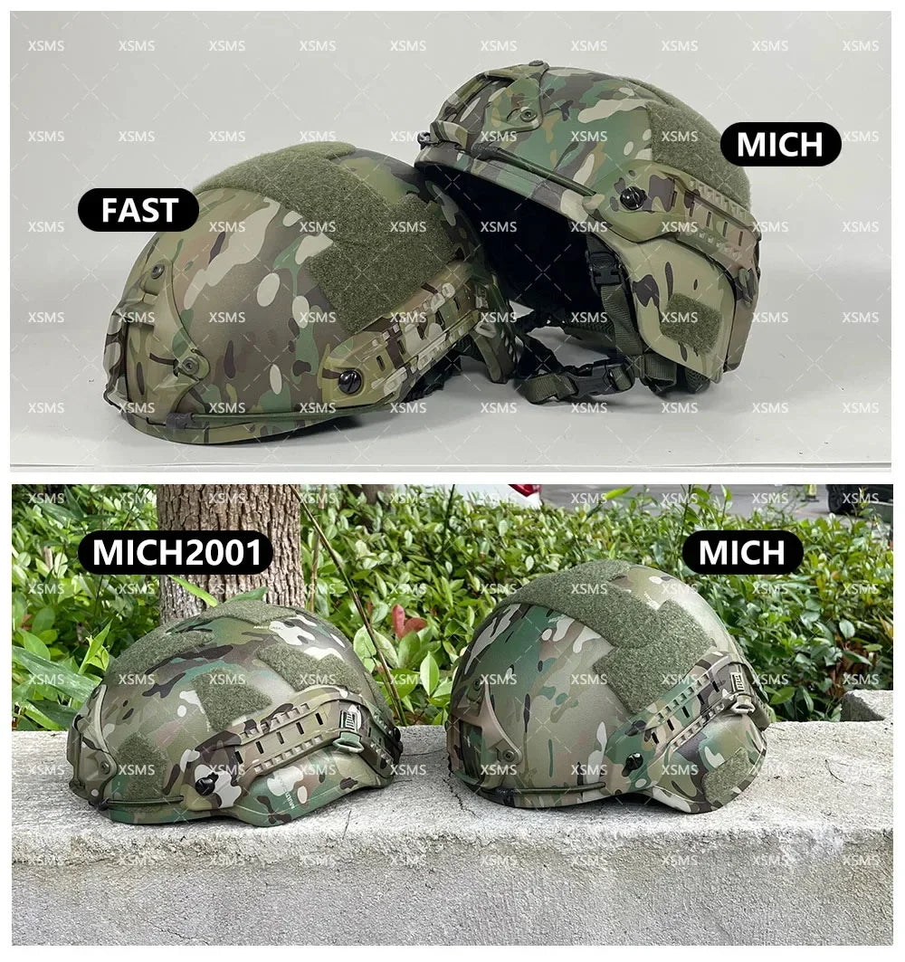Protective Helmet  -FAST - Aramid  - Whith Wendy