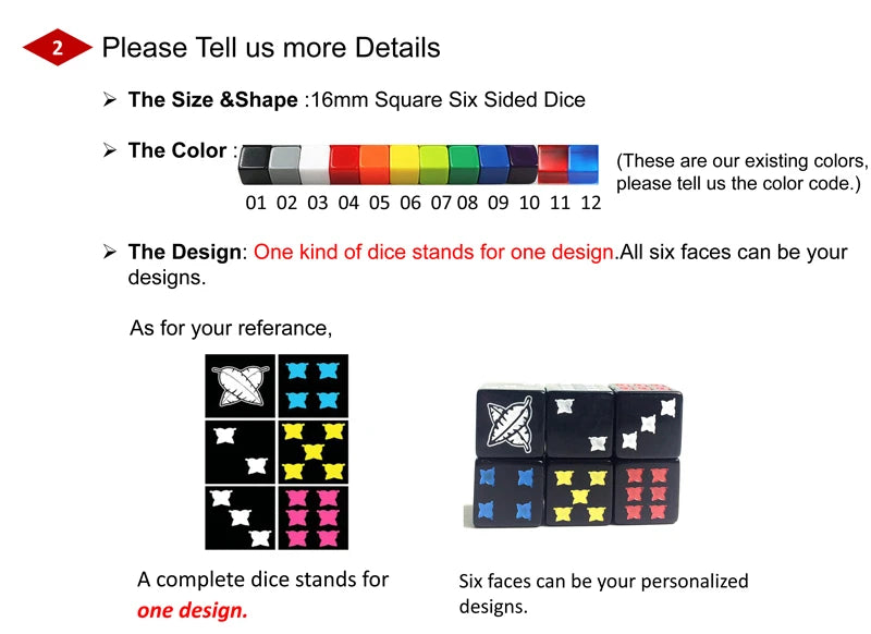 T&G Dice Customize Dice with LOGO, Engraved or Print Pattern D4-D100 for Board Game DND TRPG Entertainment