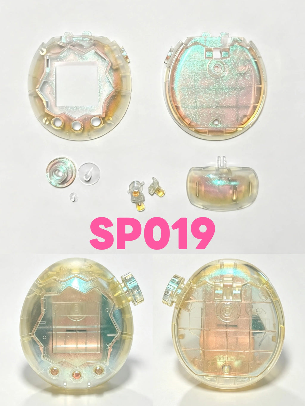 Tamagotchi Paradise Replacement Shell Spray Painted Transparent Protective Case For Electronic Virtual Pet Device