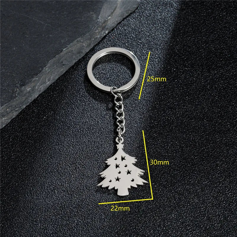Unique Metal My Shape Chemistry Atom Keychains for Women Men Stainless Steel Car Key Chain Accessories Keyring Gifts Never Fade
