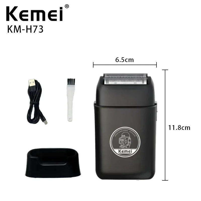 Kemei Km-H73 beard trimmer electric shaver men's hair clippers trimmer for men