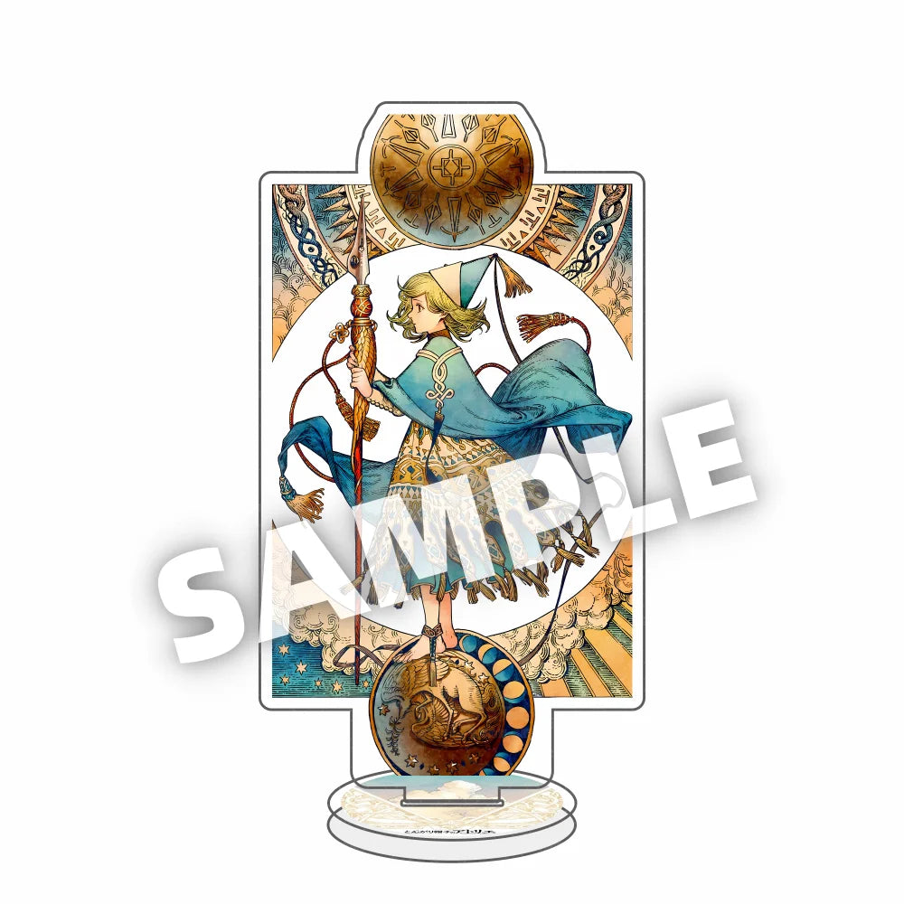 Witch Hat Atelier Anime 15CM cute Keychain Acrylic Stand Model Cosplay Characters Ornament Accessories Collection Goods Gifts
