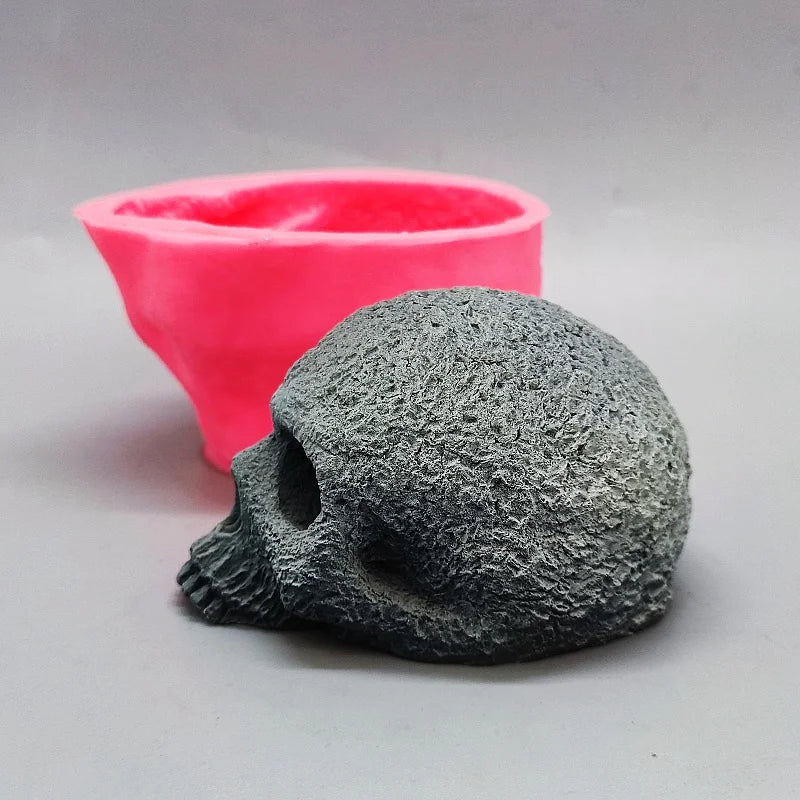 Silicone Skeleton Mold for DIY Resin Gypsum Halloween Handicraft Tools Candle & Soap Mould Making Kit