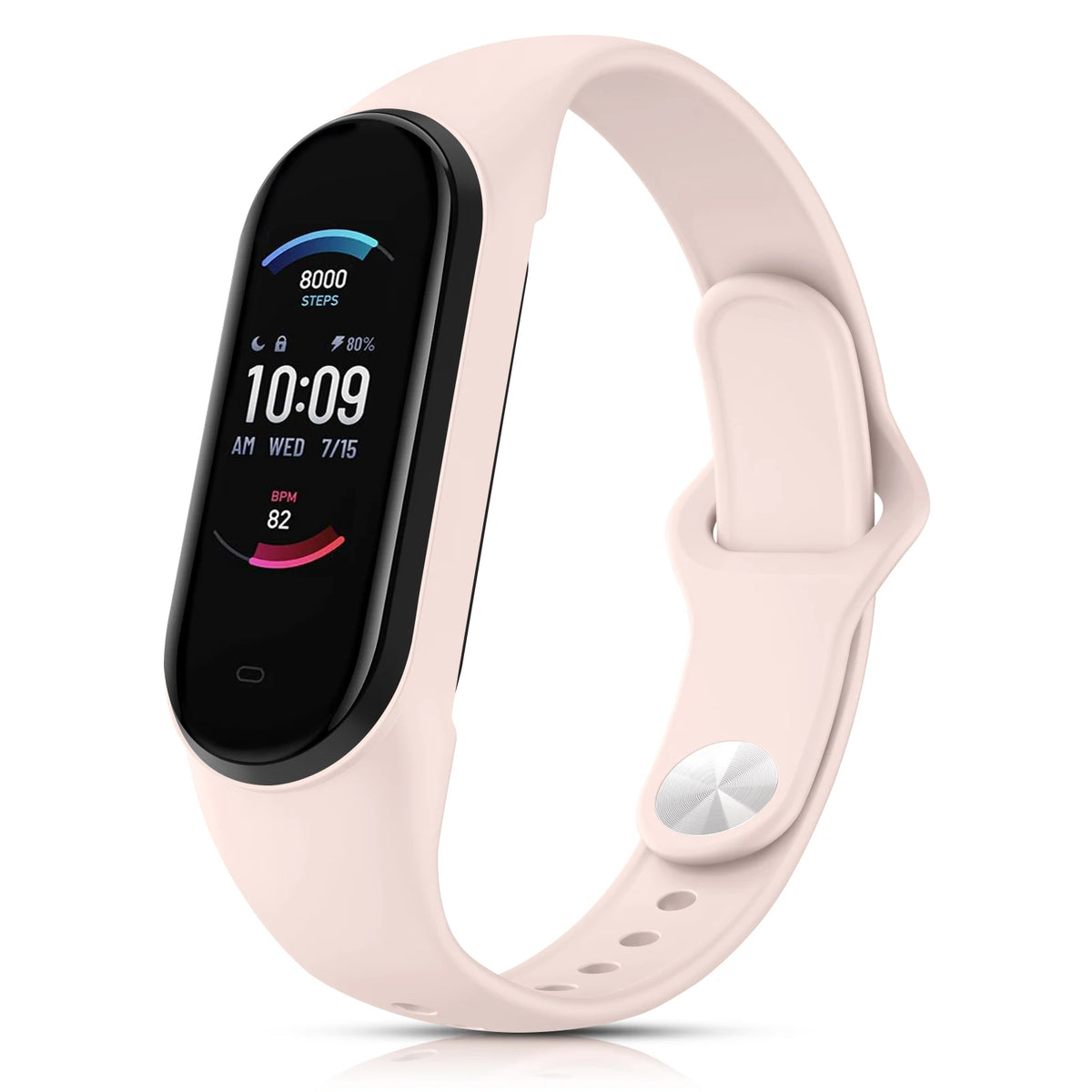 Soft Silicone Strap For Xiaomi Mi Band 5 6 Band Wristband Watchband For Xiaomi Mi Band 5 6 Miband 5 6 Strap Smartwatch Accessory