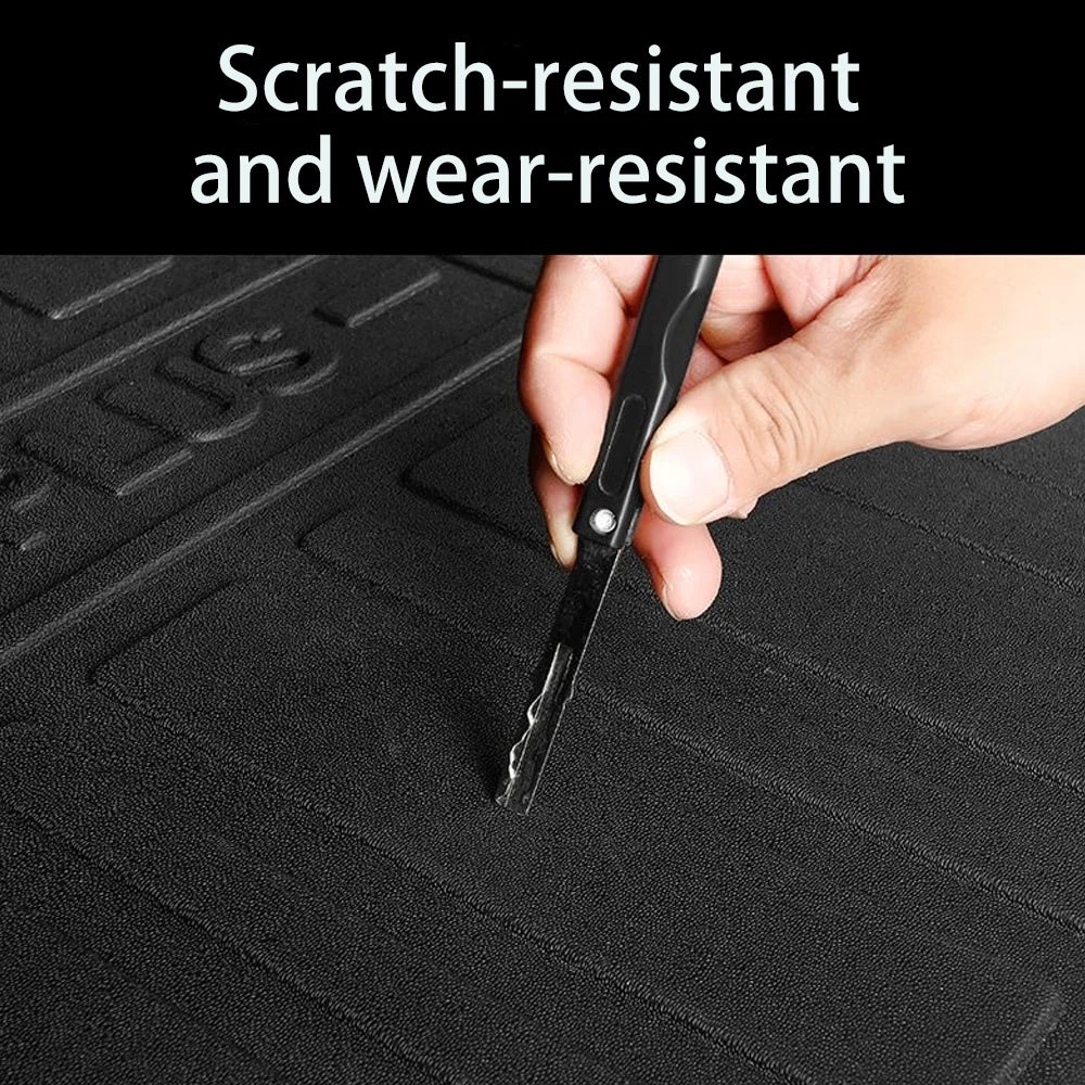 For BYD Seal 2023-2025 2024 Car TPE WaterProof Boot Covers Scratch Prevention Trunk Mat Pad Tray Interior Protector Accessories