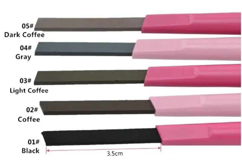 1 PCS HOT Women Ladies Waterproof Brown Eyebrow Pencil Eye Brow Liner Pen Powder Shaper Makeup Tool 5 colors New Hot Sale makeup